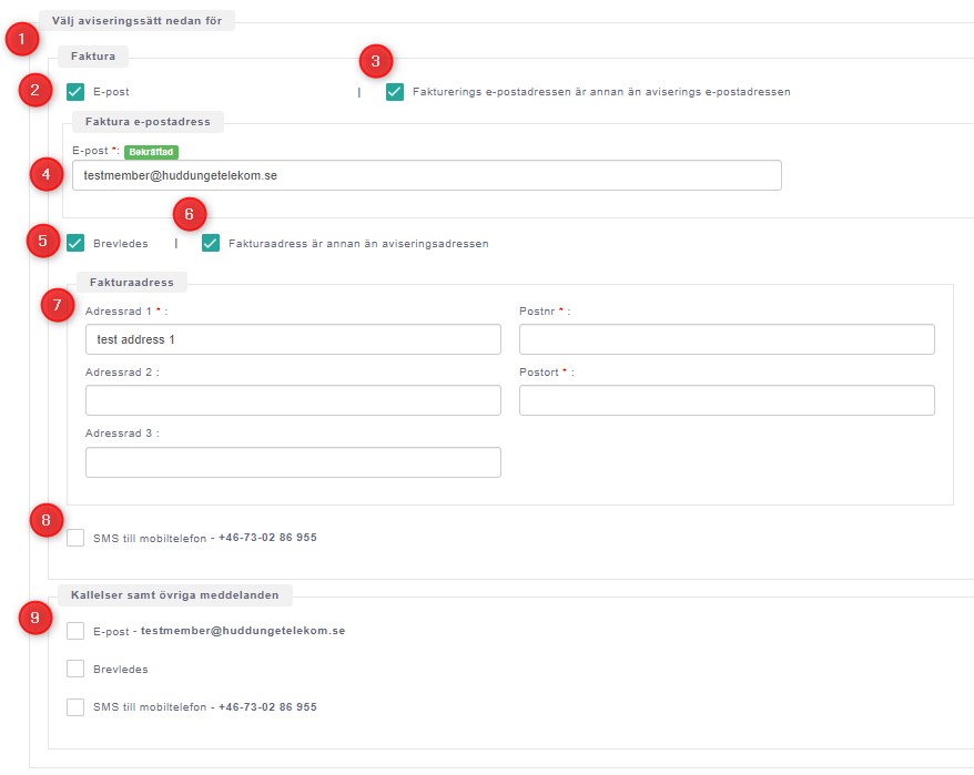 add new property - communication preferences