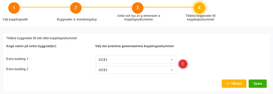 Allocate Extra buildings to CCS